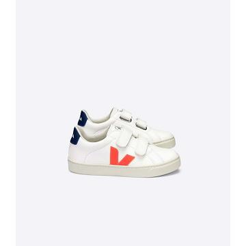 Veja ESPLAR CHROMEFREE Schoenen Kinderen White/Orange/Blue | NL 730AHK